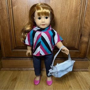 18” Doll Poncho Set